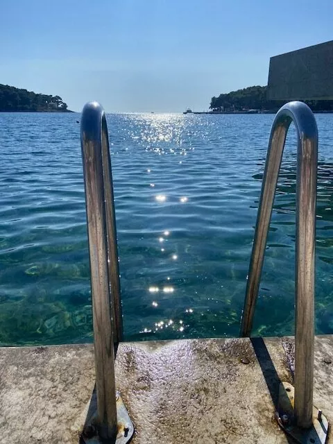 Einstieg ins Meer